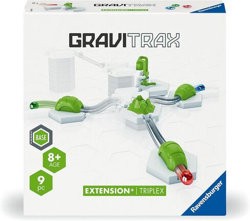 Ravensburger GraviTrax Extension Triplex 24857 - Ideal Accessory for The GraviTrax Marble Run System. Can be Combined with All Starter-Sets, Extensions and Elements, Construction Toy from 8 Years in Saudi Arabia