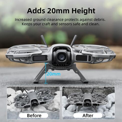وصلة أرجل معدات الهبوط BTG متوافقة مع أجزاء ملحقات الهبوط الآمن DJI NEO 2 in Kuwait