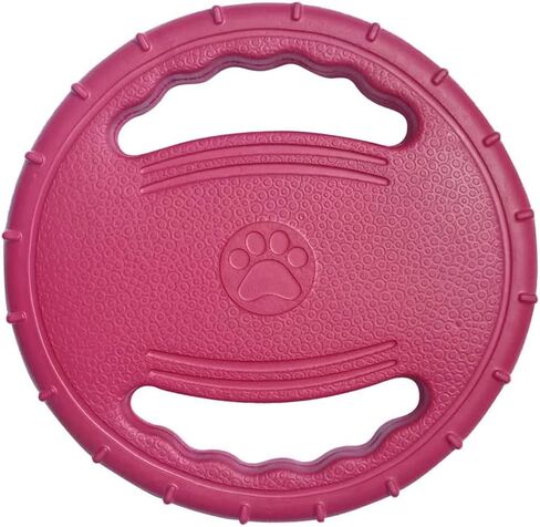 1 Pack Dog Soft Flying Discs Interactive Training Toys, EVA Material Lightweight Pet Supplies, Floats in Water, Great for Beach and Pool (Orange) in Saudi Arabia