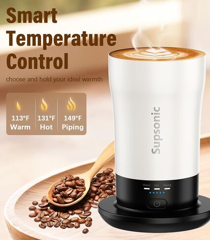 Self Heating Coffee Mug, 14oz Temperature Control, Rechargeable Heated Smart Warmer Travel Mug for Women and Men, Perfect Hot Drink Gift for Coffee Lovers at Office or Home in Kuwait
