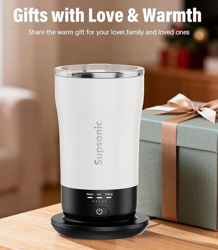 Self Heating Coffee Mug, 14oz Temperature Control, Rechargeable Heated Smart Warmer Travel Mug for Women and Men, Perfect Hot Drink Gift for Coffee Lovers at Office or Home in Kuwait