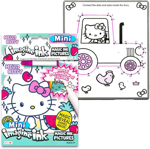 Hello Kitty Imagine Ink Coloring Super Set - Bundle with 3 Imagine Ink Mess-Free Coloring Books for Kids with Magic Reveal Pages | Hello Kitty Party Favors and Activities in Saudi Arabia