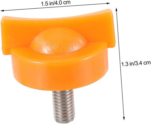 2pcs Orange Juicer Replacement Screws Manual Citrus Squeezer Parts for Hand Press Juicers Performance of Electric Orange Remover Accessories in Saudi Arabia