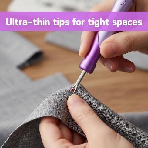 ZJO Seam Ripper and Thread Cutter Kit 2 Seam Rippers and 1 Thread Snips for Sewing, Quilting, and Embroidery Projects in Kuwait