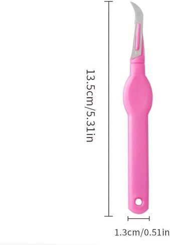 2PC Sewing Seam Ripper with Plastic Handle - Ideal Sewing Tool for Seam Opening and Thread Cutting, 2PC in Saudi Arabia