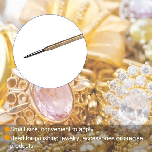 MOPFOL 3mm Tungsten Steel Burnisher Professional Metal Polisher Polishing Tool for Jewelry Making Gold Silver in Kuwait