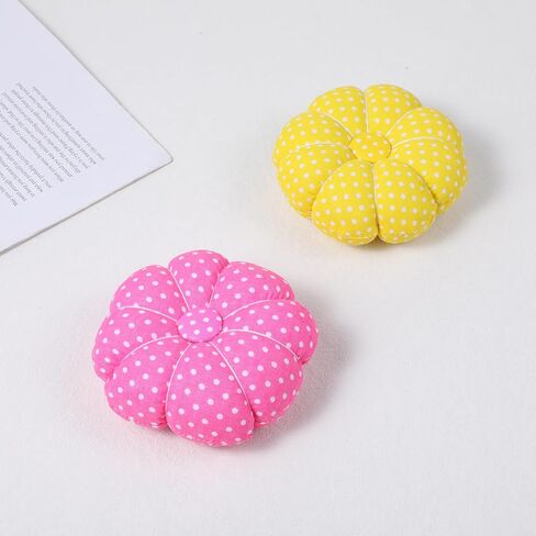 2PCS Sewing Pincushion with Elastic Strap, Wrist Strap Pin Cushions, Wearable Needle Pincushions for Sewing, Quilting DIY Handcraft, and Home in Saudi Arabia