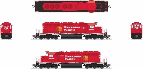Broadway Limited 9485 EMD SD40-2, CP 6610, Golden Beaver Scheme, No-Sound/DCC-Ready, N Scale in Saudi Arabia