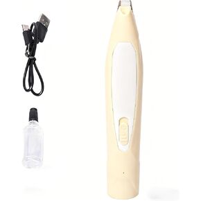 ماكينة تشذيب مخالب الكلاب والقطط فائقة الهدوء - مزيل شعر قدم الحيوانات الأليفة بإضاءة LED، ماكينة حلاقة آمنة لمنصات المخالب in Kuwait