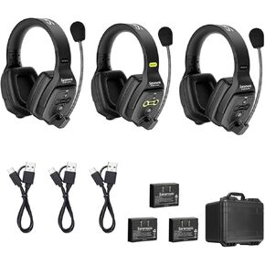 Saramonic 5-Person Full-Duplex 1.9GHz Wireless Headset Intercom System with Hard Case (WiTalk-WT5D) in Kuwait