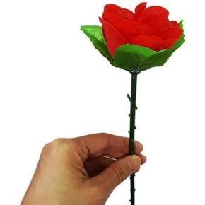 ظهور الوردة من الحرير - خدع سحرية لزهرة الورد الظاهرة القابلة للطي، وسيلة للتحايل السحرية لإنتاج الزهور المرئية in Kuwait