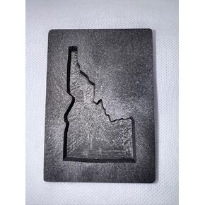 5 oz State of Idaho Graphite Gold Ingot Mold for Gold & Silver Casting in Kuwait