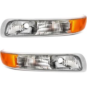 EPIC LIGHTING OE Fitment Replacement Side Marker Turn Signal Lights Lamps Compatible with 1999-2002 Silverado Pickup Classic 2000-2006 Suburban Tahoe [ GM2520173 15199558 GM2521173 15199559 ] Pair in Saudi Arabia