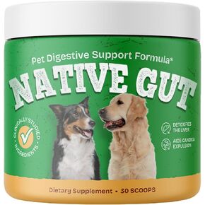 Natural Probiotic Supplement for Pets, Supports Digestive Health & Gut Microbiome, 8 Probiotic Strains, Powder Form, 30 Scoops in Saudi Arabia