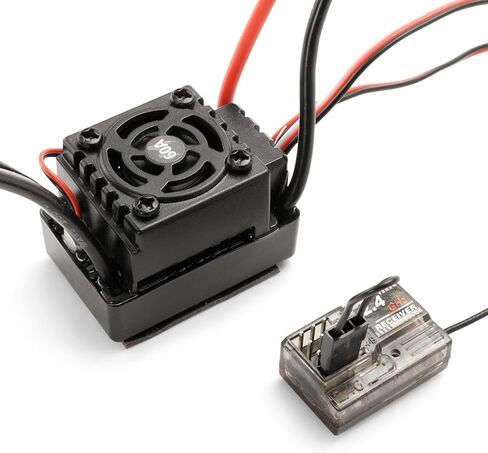 HAIBOXING 1/12TH Scale RC Car Spare Parts, Brushless Remote Control Truck Replacement 60A Brushless ESC and 2.4GHz Receiver w/Bind Plug Apply to 2997A(E780 & T2704-60A) in Saudi Arabia