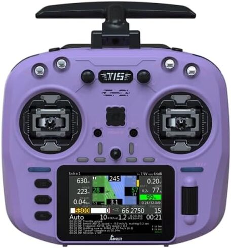 ARJSTY Jumper T15 2.4 جيجا هرتز VS-M مستشعر Gimbals 3.6 بوصة HD شاشة ملونة تعمل باللمس ELRS EdgeTX ExpressLRS وحدة تحكم راديو أرجواني in Kuwait