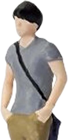 1/64 Men Figures People Scale Miniature Scenes Movie Props Decoration in Saudi Arabia