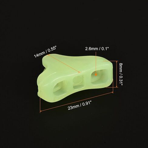 Generic Tent Rope Buckle Tensioner, Triangle Cord Adjuster for Camping Hiking Backpacking Picnic Travel, Fluorescent Green Pack of 20 in Saudi Arabia