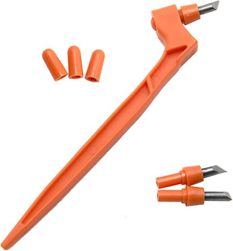 Craft engraving pen - 15-degree, 30-degree, 45-degree, 3-rotating Angle blade - Essential tool for home handicrafts - Suitable for cutting various materials such as paper and cards in Saudi Arabia