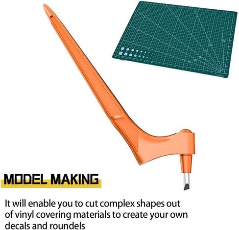 Craft engraving pen - 15-degree, 30-degree, 45-degree, 3-rotating Angle blade - Essential tool for home handicrafts - Suitable for cutting various materials such as paper and cards in Saudi Arabia