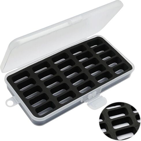 25 Grid Bobbin Case For Jumbo (M Size) Bernina New 7 and 8 Series Sewing Bobbin Storage Case and Saver Holds Bobbins Box Organizer in Saudi Arabia