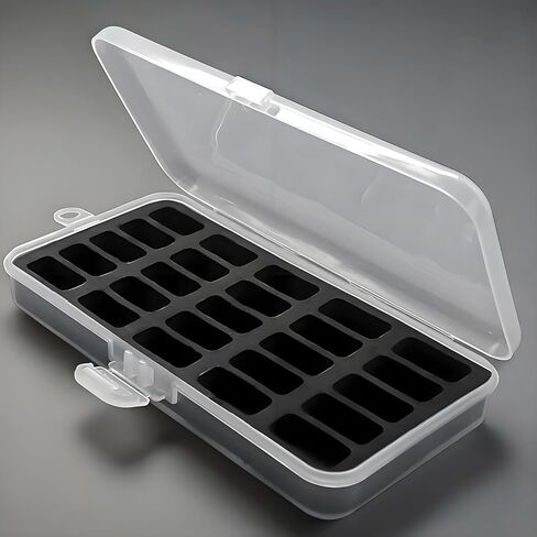 25 Grid Bobbin Case For Jumbo (M Size) Bernina New 7 and 8 Series Sewing Bobbin Storage Case and Saver Holds Bobbins Box Organizer in Saudi Arabia