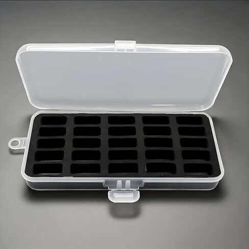 25 Grid Bobbin Case For Jumbo (M Size) Bernina New 7 and 8 Series Sewing Bobbin Storage Case and Saver Holds Bobbins Box Organizer in Saudi Arabia
