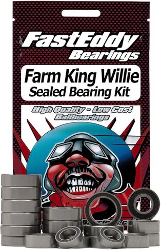 محامل FastEddy متوافقة مع مجموعة المحامل المختومة Tamiya Farm King Willie (WR-02). in Kuwait