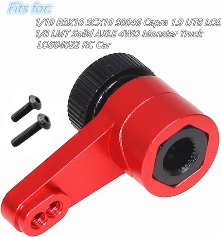 الألومنيوم 25T ذراع مؤازر سيرفو التوقف مجموعة ترقية أجزاء لمحور 1/10 RBX10 SCX10 90046 كابرا 1.9 UTB LOSI 1/8 LMT المحور الصلب 4WD شاحنة كبيرة LOS04022 RC سيارة in Kuwait