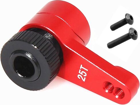 الألومنيوم 25T ذراع مؤازر سيرفو التوقف مجموعة ترقية أجزاء لمحور 1/10 RBX10 SCX10 90046 كابرا 1.9 UTB LOSI 1/8 LMT المحور الصلب 4WD شاحنة كبيرة LOS04022 RC سيارة in Kuwait