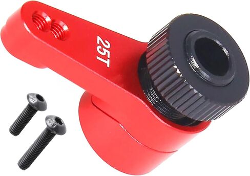 الألومنيوم 25T ذراع مؤازر سيرفو التوقف مجموعة ترقية أجزاء لمحور 1/10 RBX10 SCX10 90046 كابرا 1.9 UTB LOSI 1/8 LMT المحور الصلب 4WD شاحنة كبيرة LOS04022 RC سيارة in Kuwait
