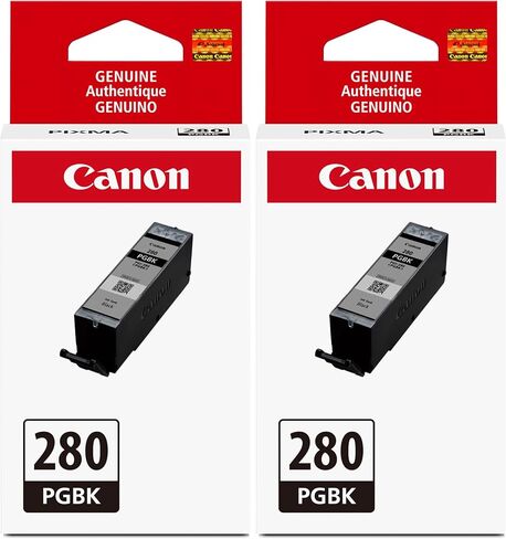 Canon PGI-280 Genuine Pigment Black Ink Tank, Compatible with TR8520, TS9120,TS8120, TS6120, TS9521C/a, TS9520/a, TS8220, TS6220, TS8320, TS6320, TS702/a, and TR8620/a Series Printers in Kuwait