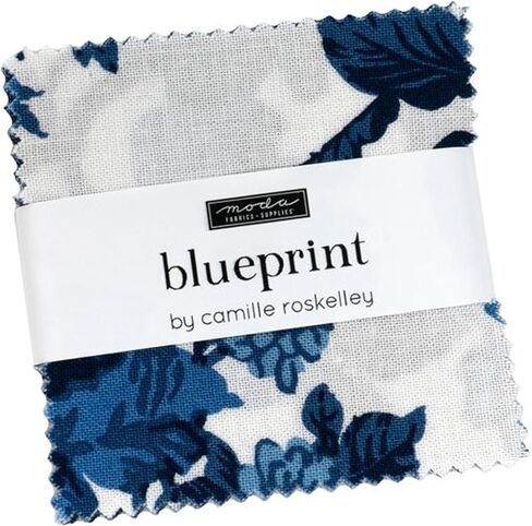Blueprint Mini 2.5" Charm Pack by Camille Roskelley for Moda Fabrics 55330MC 42 2.5" Fabric Squares in Saudi Arabia