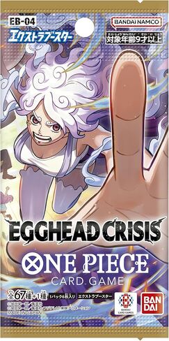صندوق معزز إضافي للعبة الورق من قطعة واحدة Egghead Crisis EB-04 (ياباني) - 24 عبوة in Kuwait
