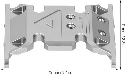 Alomejor Upgrade Your RC Car with Aluminum Alloy Mount Fit for Axial SCX10 II 90046 90047 90075, Add Fun to Operation, 1 X Mount (Ti Color) in Saudi Arabia