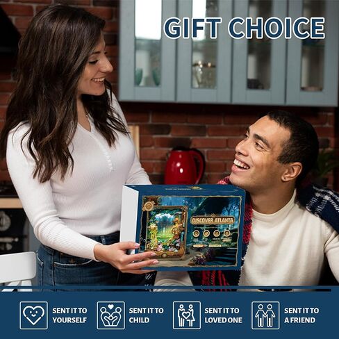 DIY Book Nooks - Deep-Sea Submarine Adventure Miniature House Kit | Rotating Background, LED Lights, Touch Control, Self-Assembly Craft Model Kits for Gifting & Decor - Discover Atlanta in Saudi Arabia