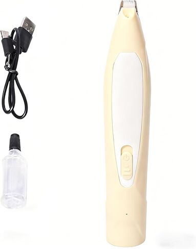 ماكينة تشذيب مخالب الكلاب والقطط فائقة الهدوء - مزيل شعر قدم الحيوانات الأليفة بإضاءة LED، ماكينة حلاقة آمنة لمنصات المخالب in Kuwait