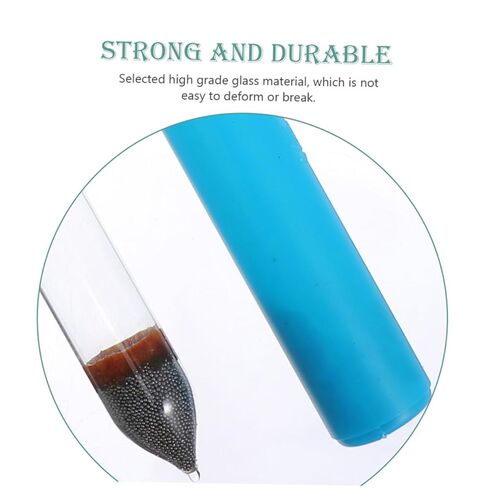 DECHOUS Aquarium Meter Glass Hydrometer for Saltwater Fish Tank Accurate Water Measuring Tester 2-Piece Set for Aquatic Measurement in Saudi Arabia