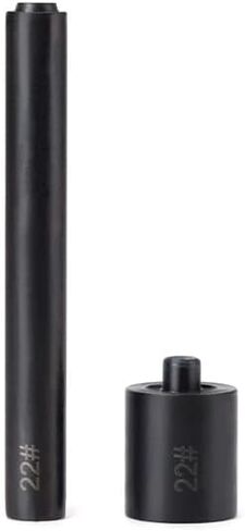 WUTA Eyelets Setting Tool,Smooth Black Grommet Installation Tools, Rivets Setter Tool Kit for Leather Craft（4mm） in Saudi Arabia