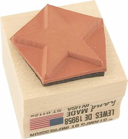 Stamps by Impression Star Rubber Stamp - 1" x 1" Block, ¾ inch Imprint - ST 0112a in Saudi Arabia