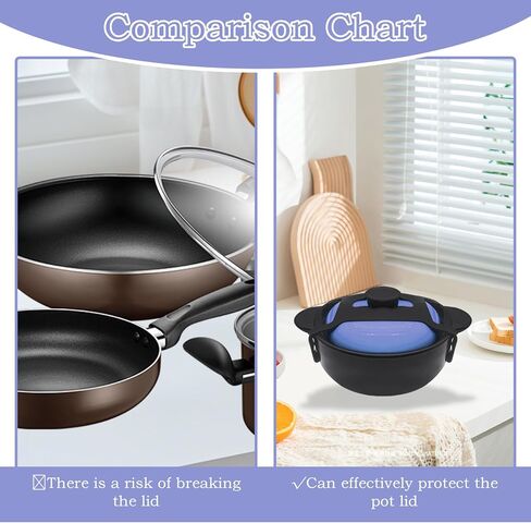 2Pcs Black Universal Fixing Strap, Black Pot Lid Accessories Tools Lid Holder Tools Heat-Resistant, No-Spill Design Transport Accessories Not Easily Damaged in Saudi Arabia