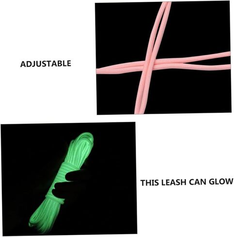 Homoyoyo 3pcs Adjustable Bearded Dragon Harness Leash Set, Glow-in-The-Dark Lizard Walking Rope for Small Pets Outdoor Travel and Safety in Saudi Arabia