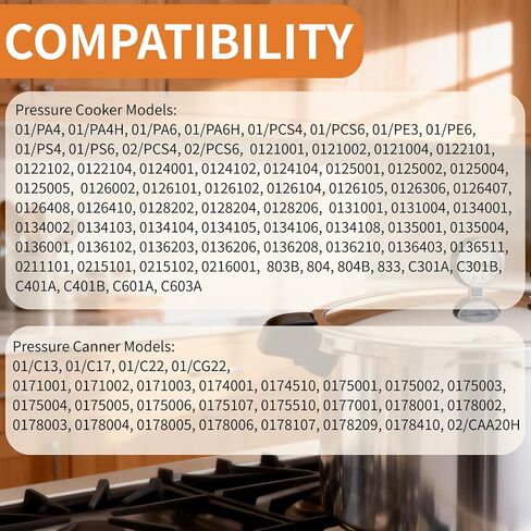 85608 Pressure Cooker Vent Pipe Replacement for Presto Pressure Cooker Parts, Stainless Steel Pressure Cooker Parts & Accessories in Saudi Arabia