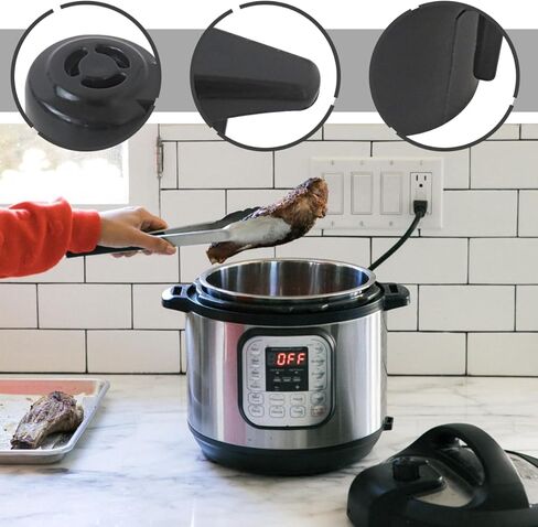 Steam Release Handle Steam Valve for Presure Cooker, (Pack of 2) Fits DUO Plus 60 & 80, DUO Mini/Plus Mini 3 Qt & DUO60 6 Qt & DUO80 8 Qt by YTXXDEUS in Saudi Arabia