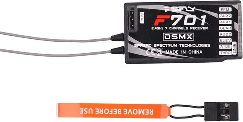 1X F701 7CH Channels 2.4GHz 7 Receiver for DX8 DX7 JR RC Spektrum DSMX Transmitter in Saudi Arabia