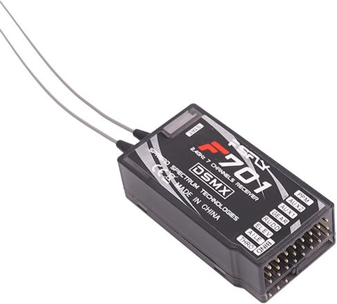 1X F701 7CH Channels 2.4GHz 7 Receiver for DX8 DX7 JR RC Spektrum DSMX Transmitter in Saudi Arabia