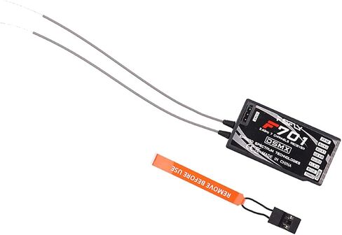 1X F701 7CH Channels 2.4GHz 7 Receiver for DX8 DX7 JR RC Spektrum DSMX Transmitter in Saudi Arabia