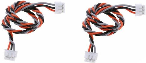 2 قطعة 180 مللي متر JST إلى JST سيرفو استقبال موصل كابل محول لاستقبال Spektrum AR6210 AR8000 AR9020 in Kuwait