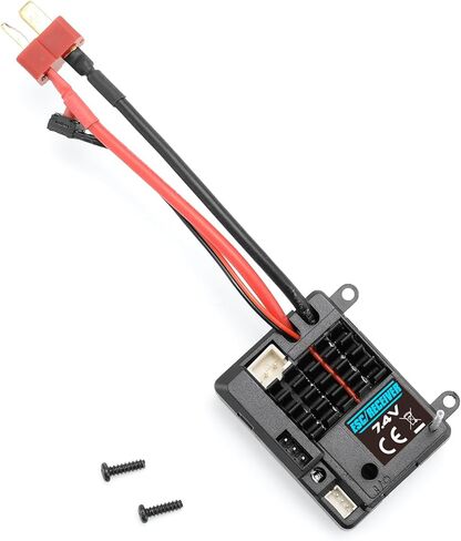 جهاز استقبال سيارة HAIBOXING 1/18 RC / ESC، وحدة تحكم واستقبال إلكترونية 2 في 1 مقاومة للماء، قطع غيار بديلة لشاحنات RC إصدار 2025 18859E، 18858E، 18872، 18856 (P1847) in Saudi Arabia
