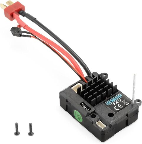 جهاز استقبال سيارة HAIBOXING 1/18 RC / ESC، وحدة تحكم واستقبال إلكترونية 2 في 1 مقاومة للماء، قطع غيار بديلة لشاحنات RC إصدار 2025 18859E، 18858E، 18872، 18856 (P1847) in Saudi Arabia